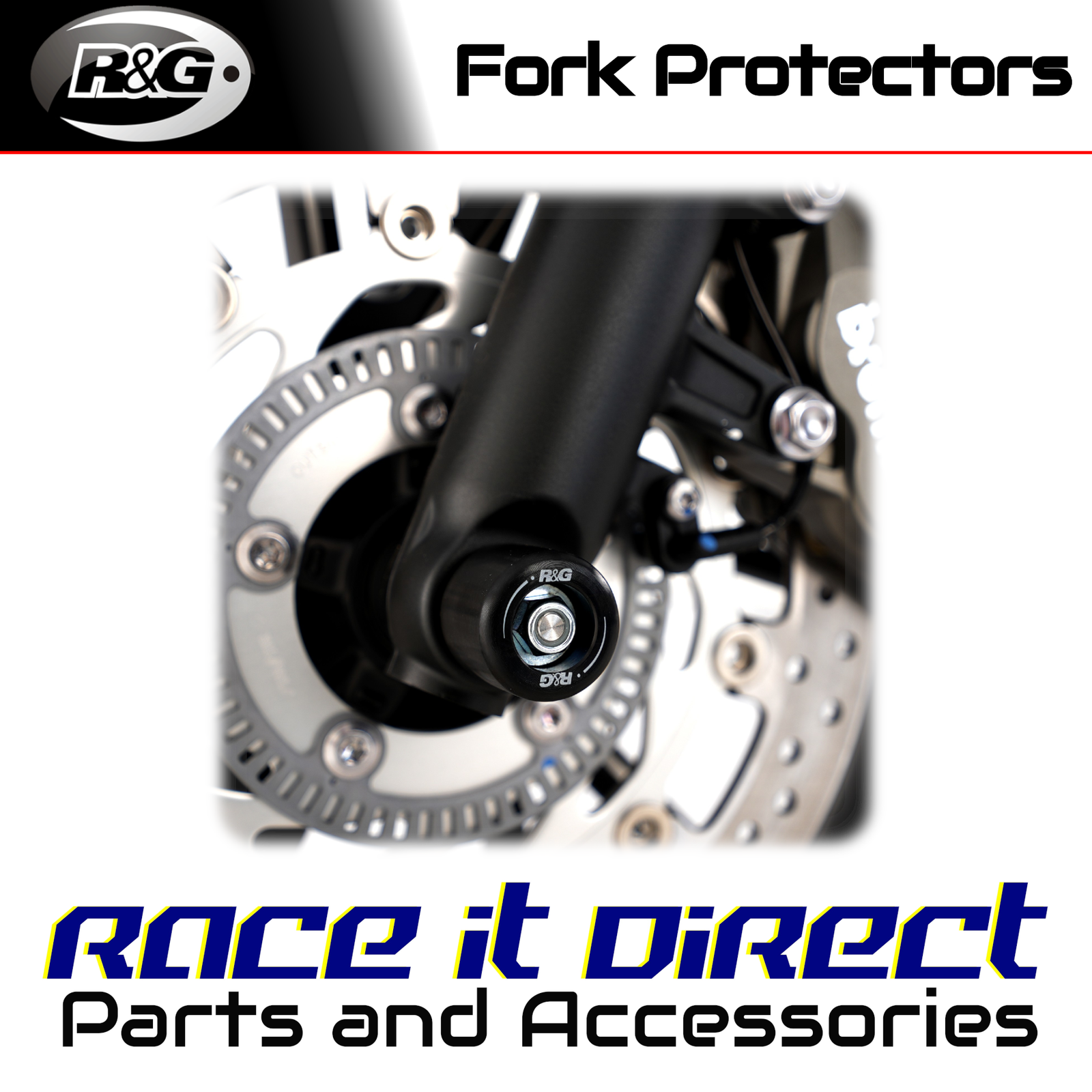 Fork Protectors for Triumph Bonneville T120 2016-2025 R&G