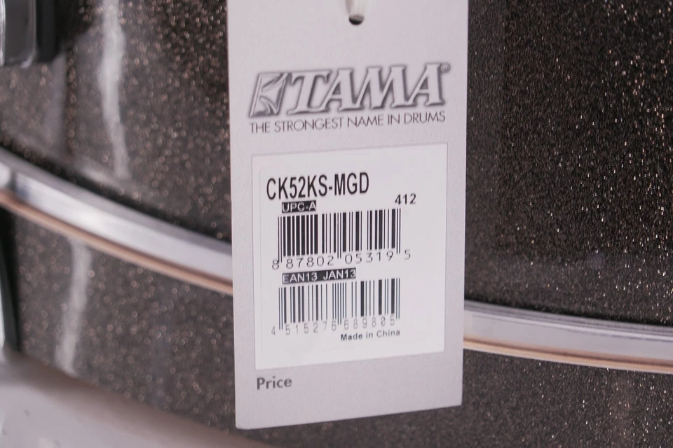 Басовый барабан TAMA Superstar Classic 22 x 18 дюймов Midnight Gold Sparkle - Изображение 4 из 4