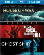 House of Wax / Return to House on Haunted Hill / Ghost Ship [New Blu-ray]