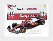 1:18 BURAGO Ferrari F1 Sf-25 # Italy Gp 2025 Leclerc Lauda 50Th BU16816MON-16 MM