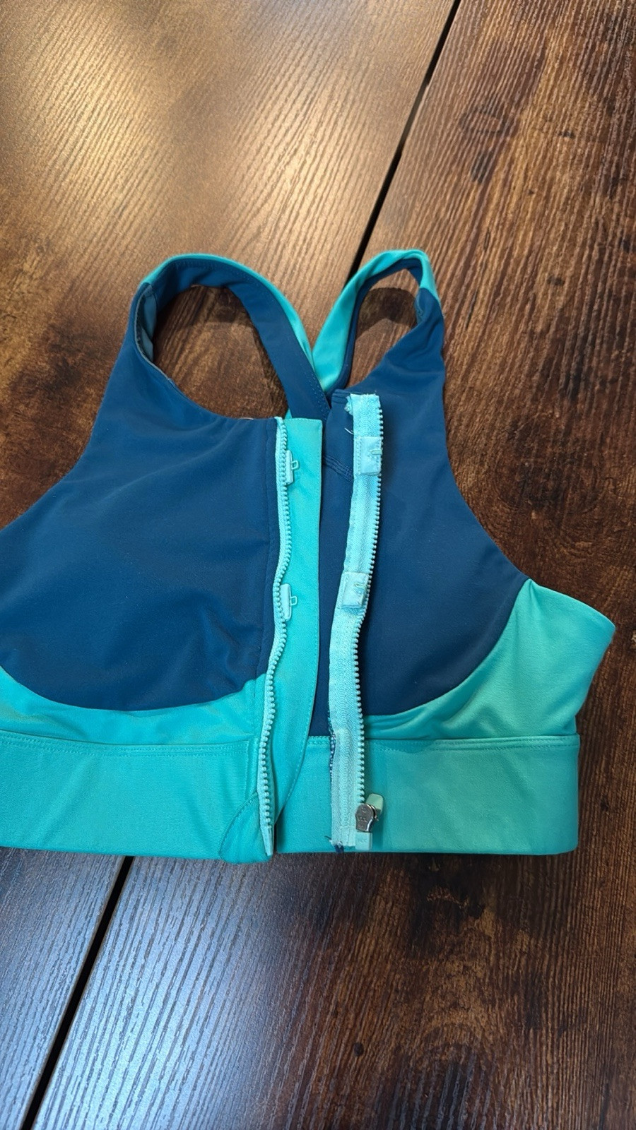 Fabletics Ella High Support Zip Front Sports Bra … - image 8