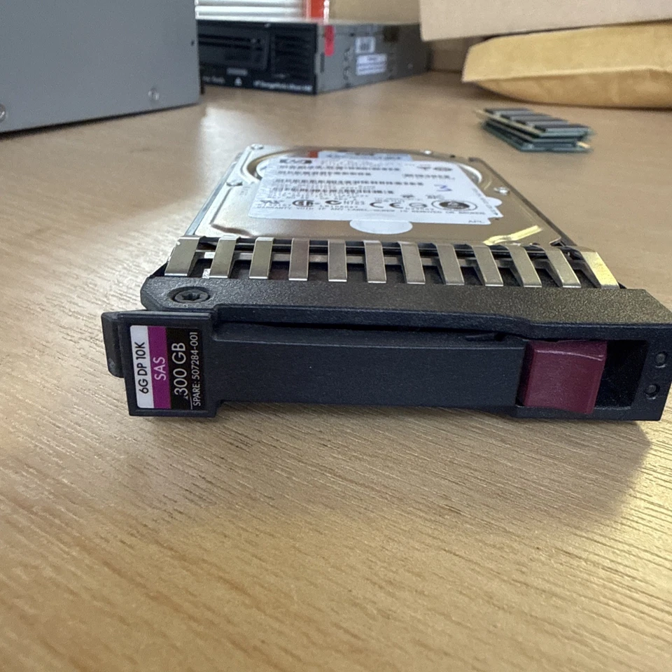 HP HPE 300GB 2.5'' SFF SAS 10K MSA Hard Drive MSA2 518011-002 - Image 3 of 4