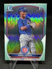 2023 Bowman Chrome - Angel Cepeda Aqua Refractor /125 #BCP-205 Prospect 1st