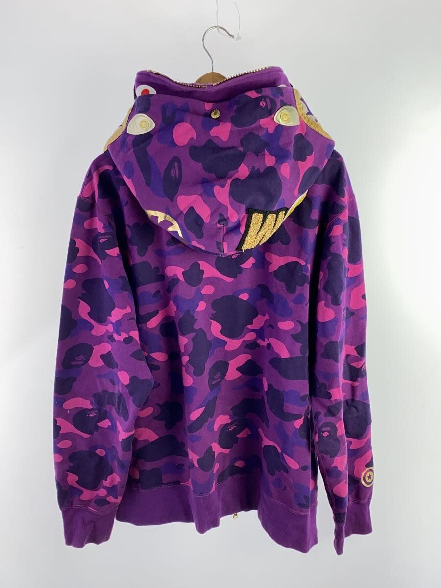 NO WHERE ZIP HOODIE COLOR CAMO DOUBLE SHARK FULL XXL Purple