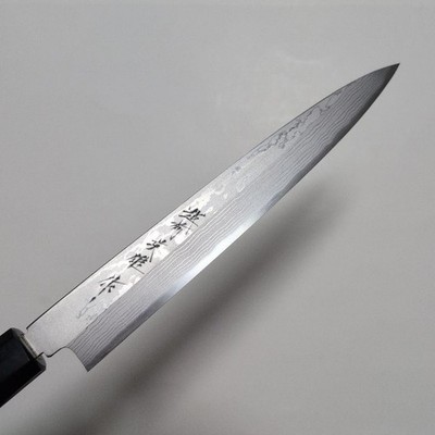 Kitaoka Hideo Yanagiba Japanese Kitchen Knife 210mm White Steel Rosewood