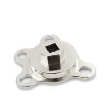 Crankshaft Turning Tool Engine Rotation Adapter Tool Compatible with Chevy Ford