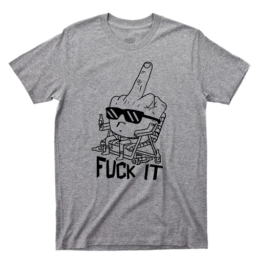 FUK It T Shirt Not Today Call In Sick From Work Flip The Bird Off Emoji Cool Tee - product listing photo