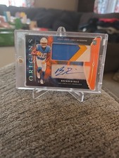 2024 Origins - Rookie Jumbo Jersey Autographs Brenden Rice Orange Patch /75 RPA