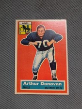 1956  ART DONOVAN - Topps Football Card # 36 - VG/EX BALTIMORE COLTS