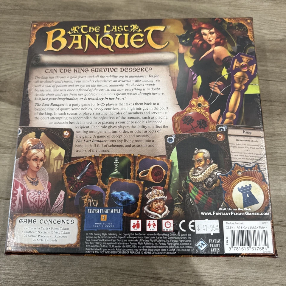 Sellado Nuevo y en Caja The Last Banquet Fantasy Flight Games Sellado Nuevo Foto 2 de 4