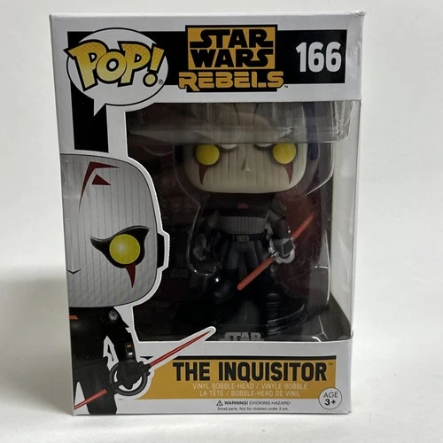 Funko Pop! Vinyl: Star Wars - The Inquisitor - Walmart (Exclusive) #166 W/ PP