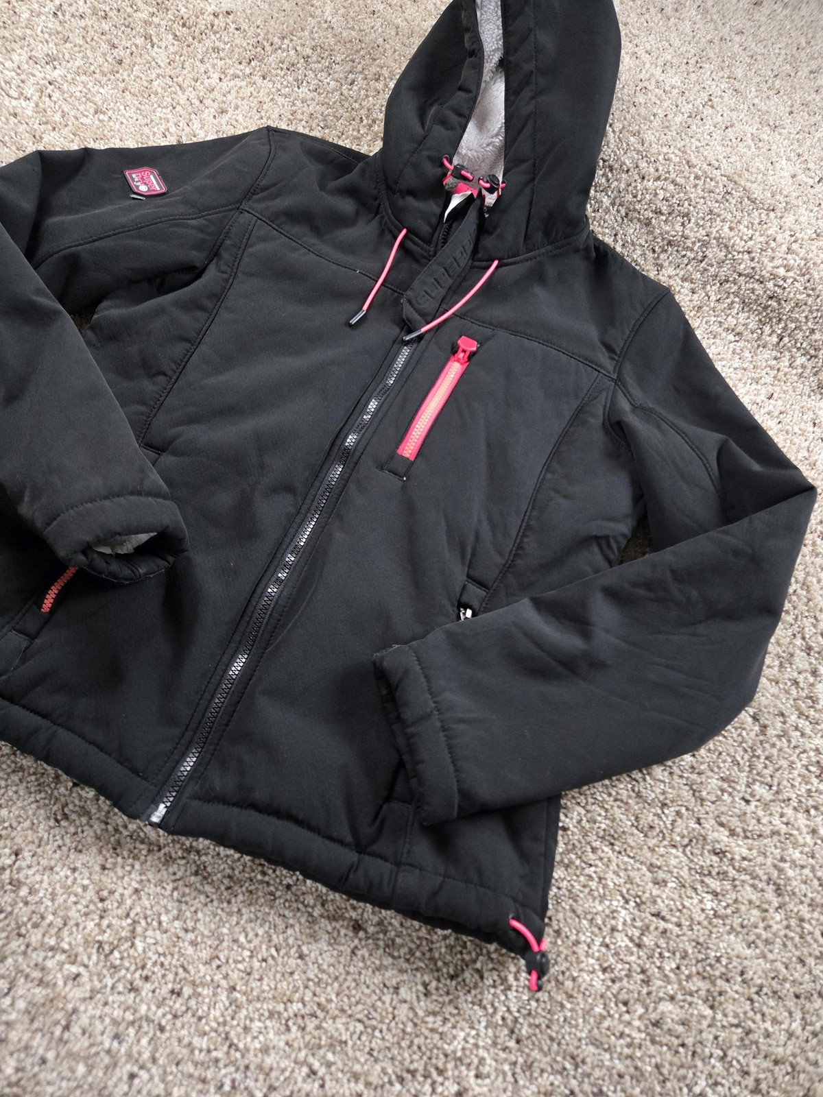 Superdry Engineered Windtrekker Jacket Womens 8 B… - image 2