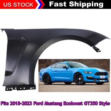 Front Right Side RH Steel Fender For 2018-2023 Ford Mustang Ecoboost GT350/500