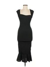 PrettyLittleThing Women Black Cocktail Dress 6