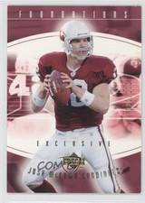 2004 Upper Deck Foundations Exclusive Gold 20/100 Josh McCown #1 0a7