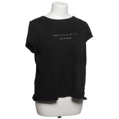Mango Denim & Tees, T-shirt, Größe: L, Schwarz, Print, Damen #H7N