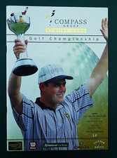 1999 ENGLISH OPEN FROM HANBURY MANOR - SIGNED BY FALDO CLARKE WOOSNAM MONTY Etc