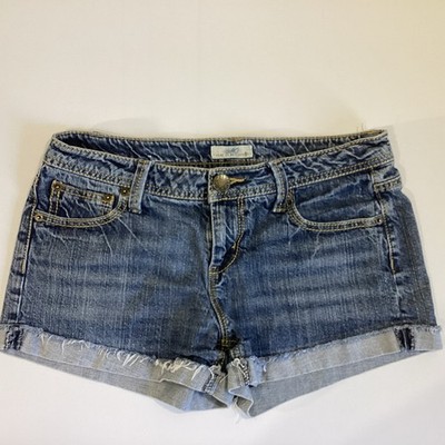   So Wear It Declare It Shorts Distressed 7 Juniors Blue Denim 