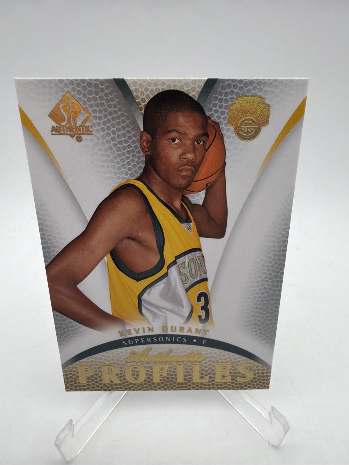 2007-08 SP Authentic - Authentic Profiles Kevin Durant #AP-13 Rookie RC