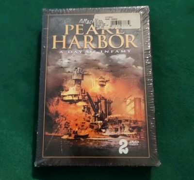 Attack on Pearl Harbor - A Day of Infamy (2 DVD Set) New Sealed 224 Minutes 