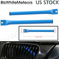 2x For 06-13 Bmw E90 E91 E92 E93 3 Series Grille V Brace Bar Kidney Struts Blue