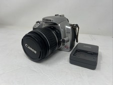 Canon EOS Digital Rebel XTi 10.1MP DSLR Camera Silver PARTS ONLY - BLANK SCREEN