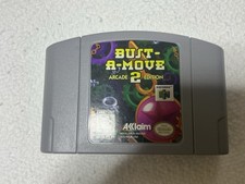 Bust a move 2 nintendo 64 game n64 authentic
