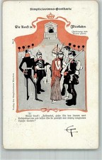 13666911 - 6200 Wiesbaden Zeichnung von Bruno Paul Karikatur Die Kunst in