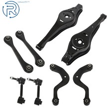 8 Rear Upper Lower Control Arm Sway Bar Link Kit For Audi A3 Vw Jetta Passat