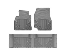 WeatherTech All-Weather Floor Mats for Land Cruiser/LX - 1st & 2nd Row Grey