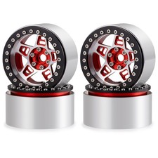 FLYXM 2.2" Beadlock Wheels Hubs 35mm for Axial SCX10 TRX4 Wraith 1/10 RC Trucks