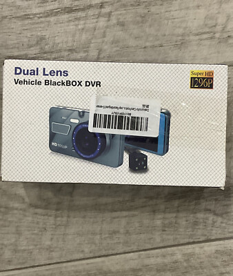 Dual Lens HD 1080p Fahrzeug Blackbox DVR - Neu Sonstige