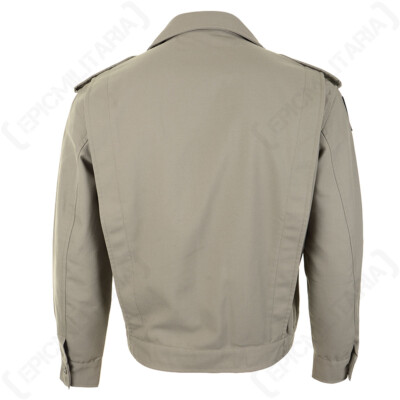 Original French Army Ike Jacket - Grey Army Military Coat Original French Army Ike Jacket - Grey Army Military Coat