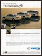 2004 MAZDA 6 Original Print AD - Sedan GS-14 Hatchback GT-V6 Wagon Sport GT-V6