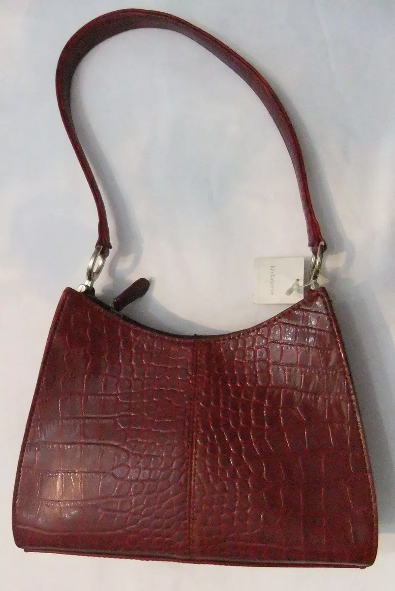 Liz claiborne red purse sale