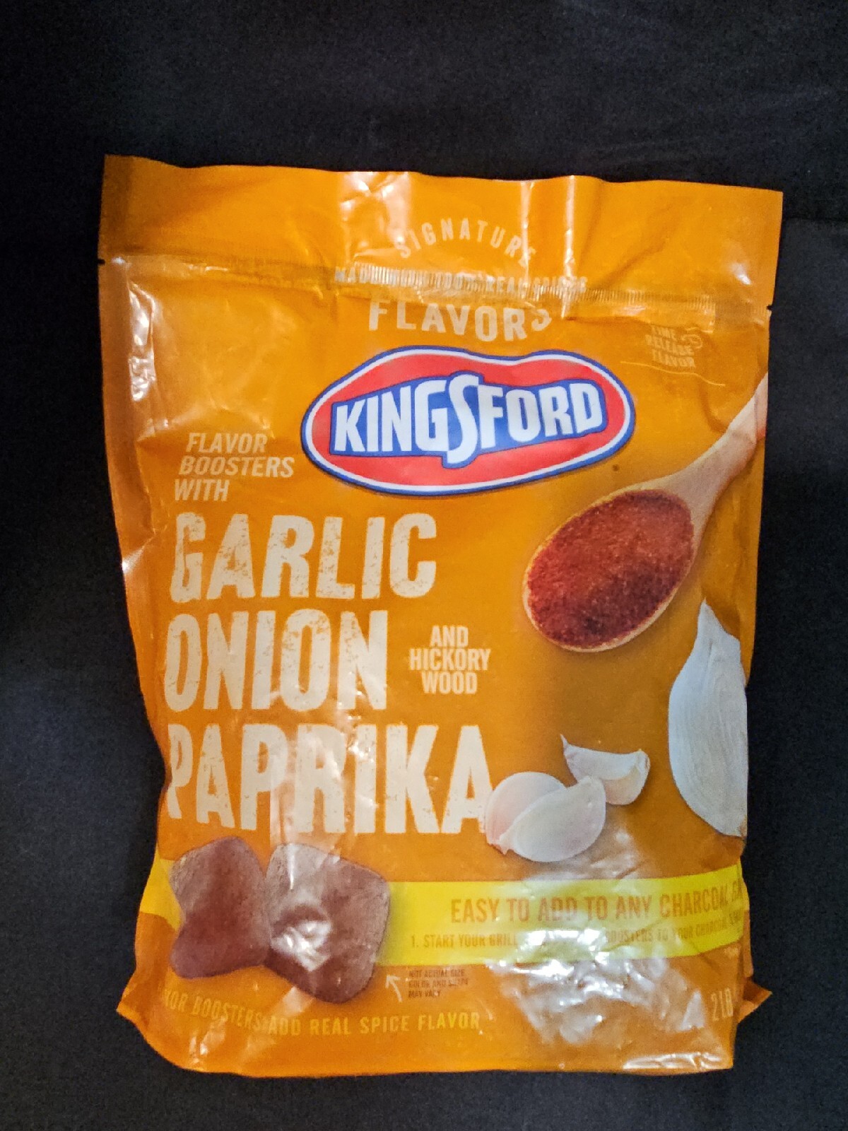 Kingsford Flavor Boosters with Garlic, Onion and Paprika, 2lb Add T Any Charcoal eBay