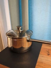 Transtherm WMF Induction,Gas,Electric, Ceran Pot With Glass Lid Stainless Steel 
