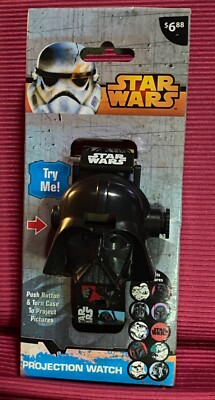NEW Disney Star Wars Darth Vader Digital Projection Watch DAR3539WM