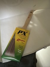 PX 2-1/2" Angle Sash Paint Brush, Hardwood Handle Discontinued 