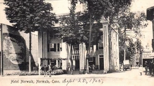 CT Hotel Norwalk Connecticut Postcard