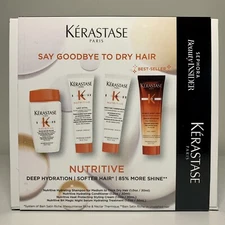 Kerastase Nutritive Shampoo & Conditioner & 8H Magic & Styling 1oz Each Set