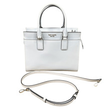 Kate Spade New York Cameron Monotone Medium Satchel 8.5” x 10.6” x 4.7” Leather
