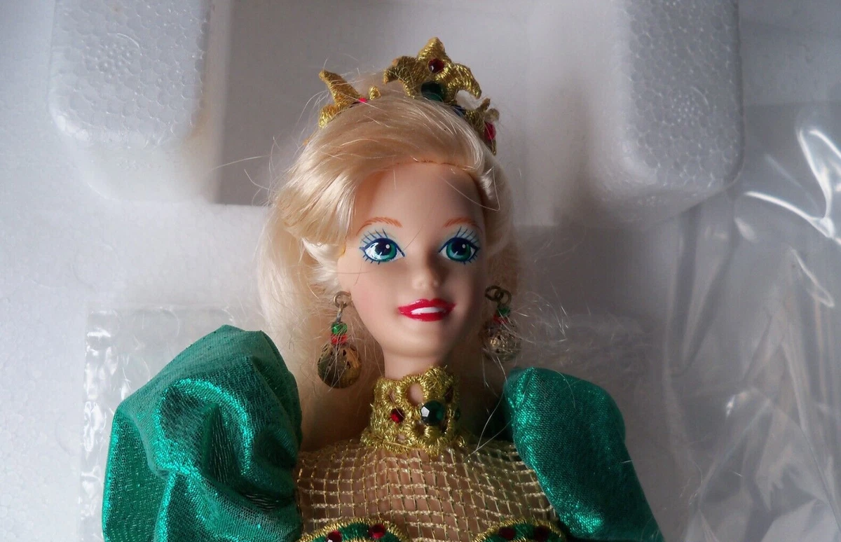 1995 holiday jewel porcelain barbie cheap