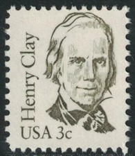 Scott 1846- 3c Henry Clay- Great Americans Series- MNH 1983- unused mint