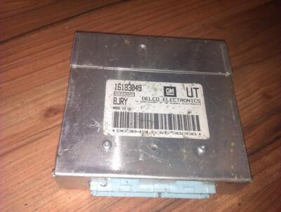Opel Astra 1996 ECU Engine Computer (Engine Control Unit) 16183049 #72179-81