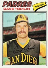 Dave Tomlin 1977 TOPPS Baseball Card #241