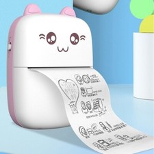 Mini Printer Portable Thermal Printer Photo Label Printing Pocket Wireless