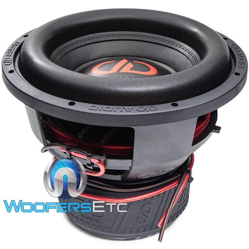 SUBWOOFER DD AUDIO 712F-D2 12" 4500W DOBLE 2 OHMIOS COCHE SUBWOOFER ALTAVOZ BAJO NUEVO Foto 2 de 4