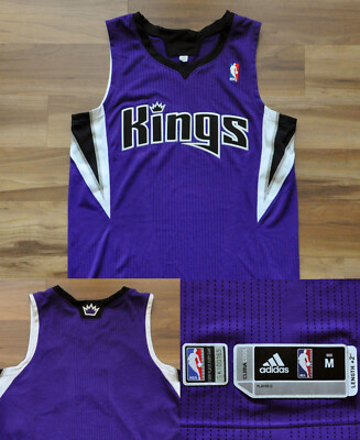 Sacramento Kings Adidas Jersey REV30 Blank Purple NBA Team