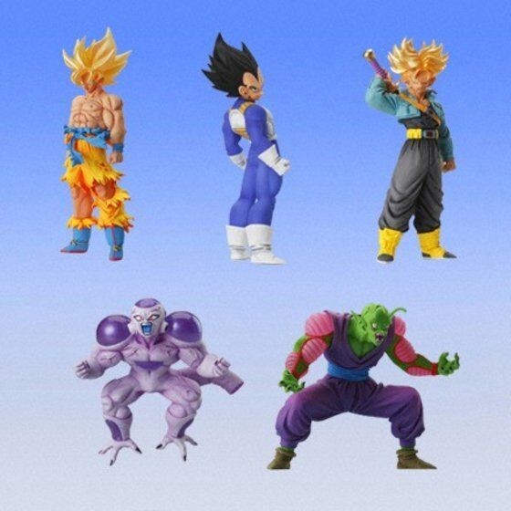 2010 DG 01 Vintage Dragon Ball Unopened Set of 5 Gashapon Bandai